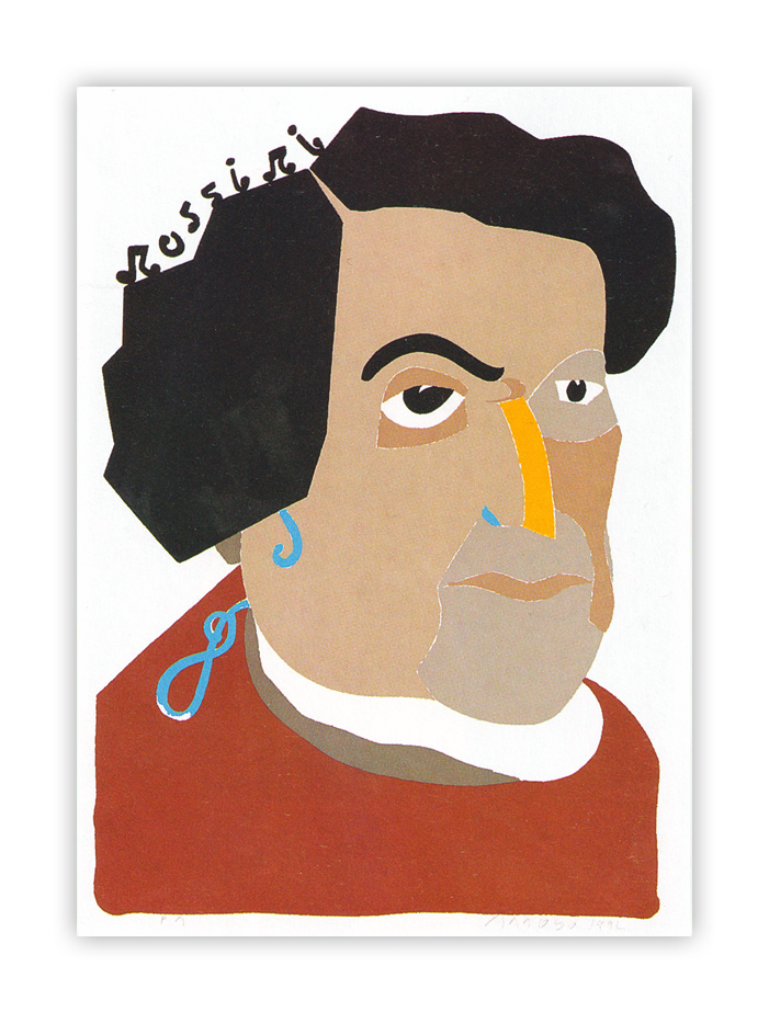 Obras de Eduardo Arroyo - Rossini 
